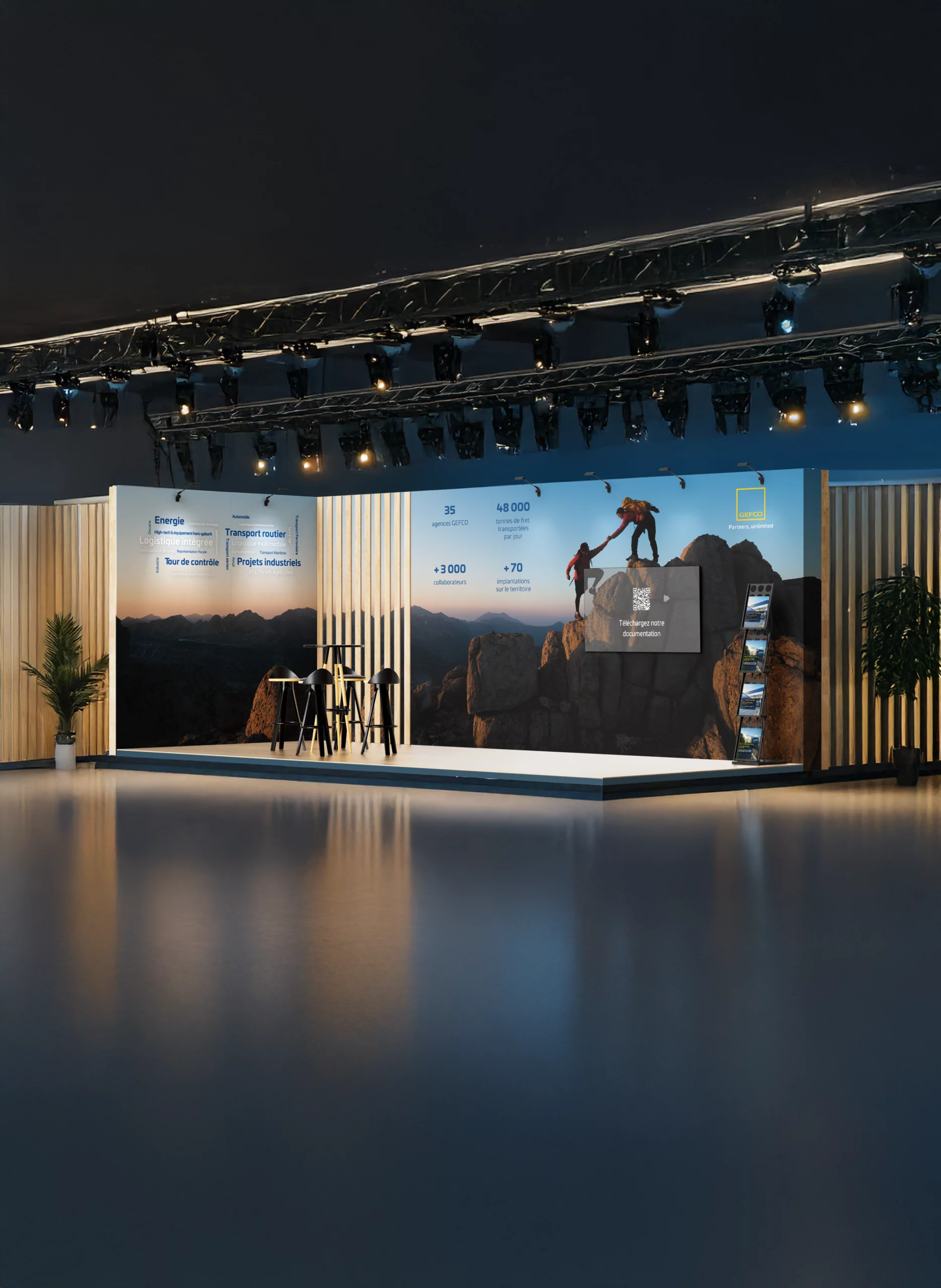 Miniature Habillage de Stand Salon — Studio Nyamh