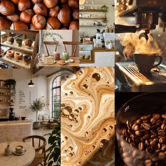 Moodboard — Haze Coffee Shop, Studio Nyamh