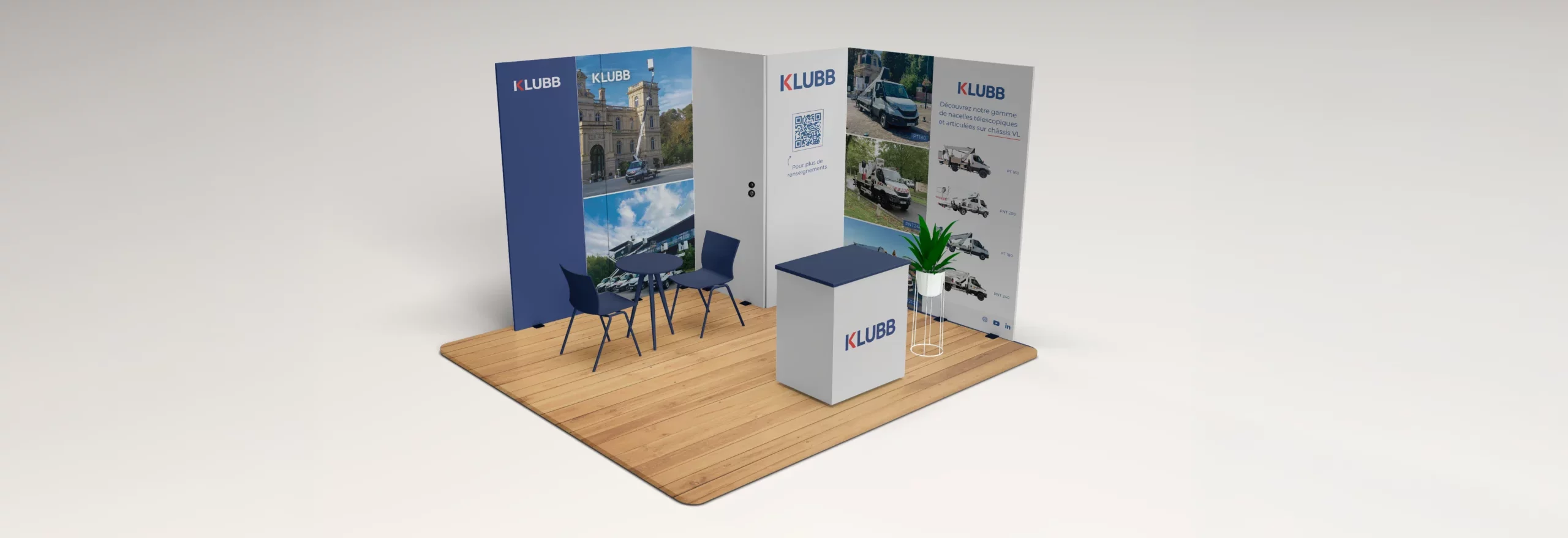 Habillage de stand — Rebranding industriel, Studio Nyamh