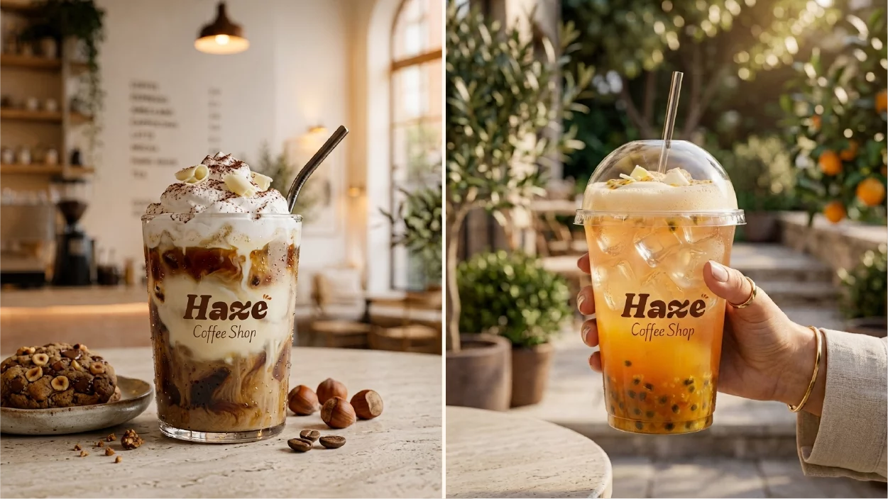 Packaging cups & sachets